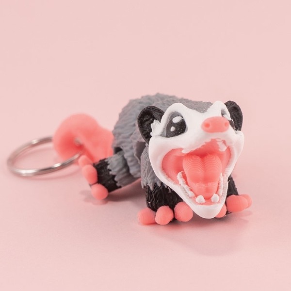 Opossum / Schlüsselanhänger / Fidget Pals