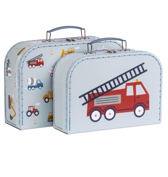 Köfferchen / 2er Set / Fahrzeuge