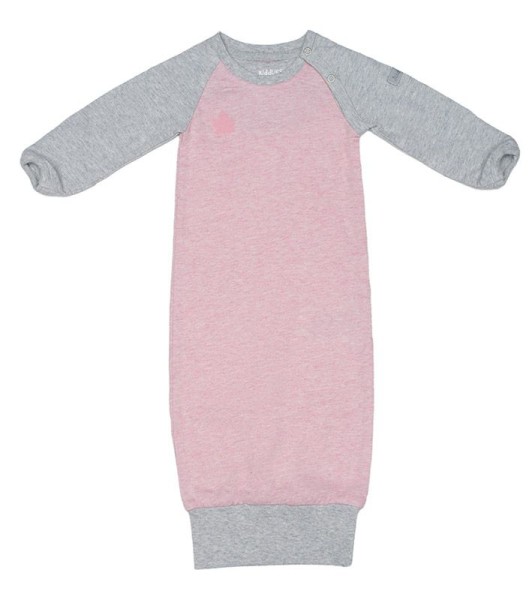 Raglan Collection - Babyschlafrock/Strampler Baumwolle (Bio) / Dogwood Pink (0-3 M)