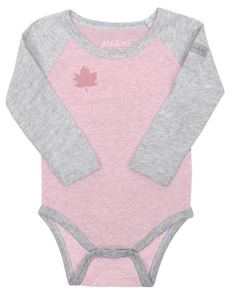 Raglan Collection - Body Baumwolle (Bio)  /  Dogwood Pink (S / 3-6 M)