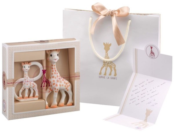 Sophie la girafe® Sophiesticated Willkommensgruß Set Nr. 1 / 1 Sophie la girafe® mit 1 Beißring