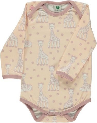 Body Sophie la girafe rosa Gr. 68