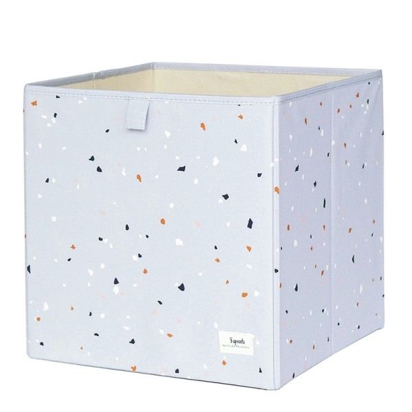 Aufbewahrungsbox / Recycling / faltbar / Terrazzo / Light Gray