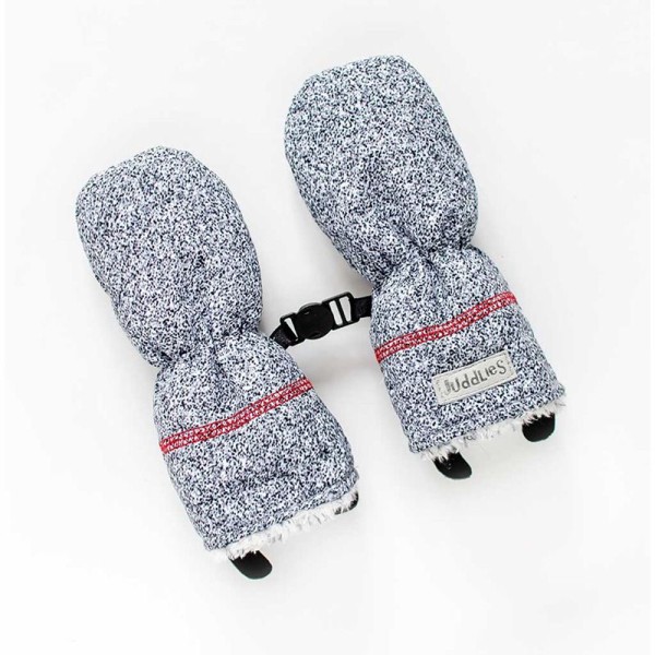 Fäustlinge - Salt & Pepper Grey (0-6M)