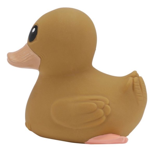 Badeente Kawan mini - Naturkautschuk / Golden Ochre