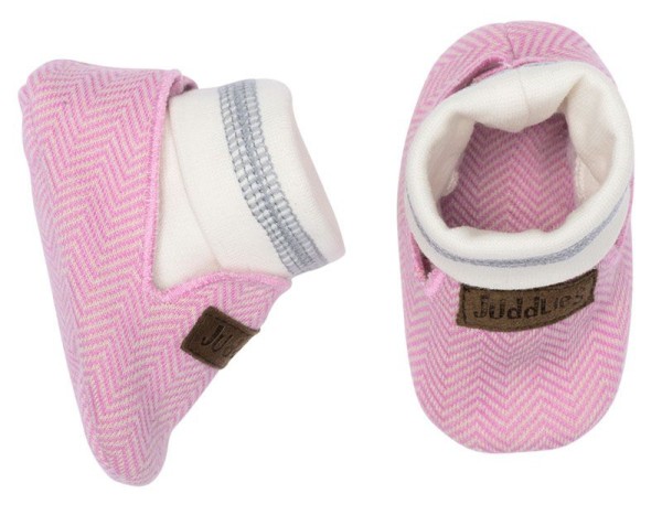 Cottage Collection - Babyschuhe Baumwolle (Bio) / Sunset Pink (0-4 M)