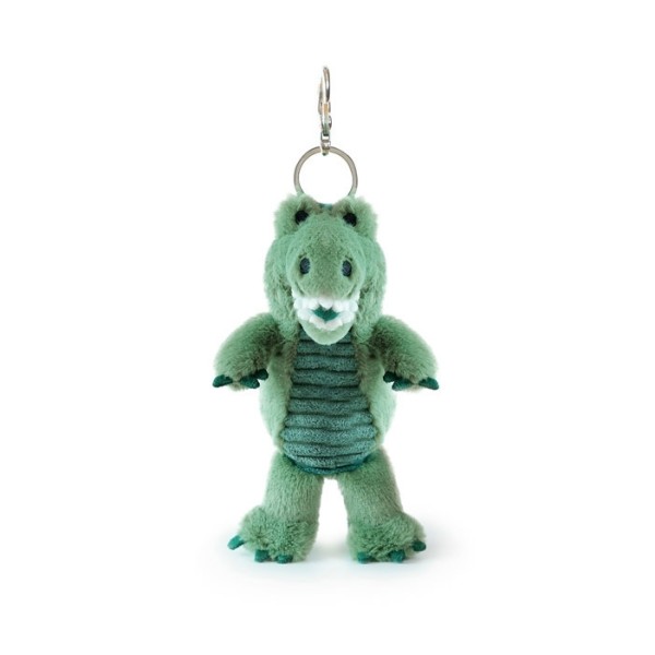 Bag Charm - Plüschanhänger T-Rex Toby / Grün