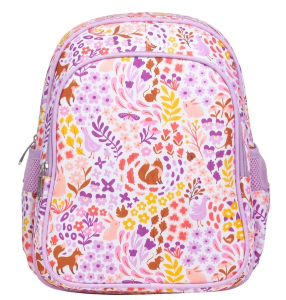 Rucksack mit Isolierfach / Blumengarten