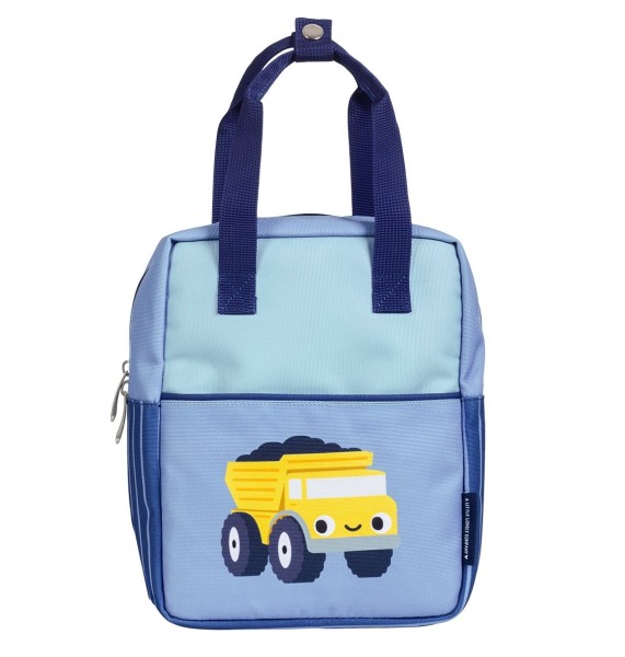 Kleiner Rucksack / quadratisch / Kipplaster