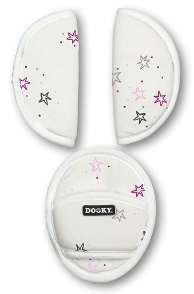 Dooky Universal Pads - Universal-Gurtpolster für die Babyschale / Twinkle Stars