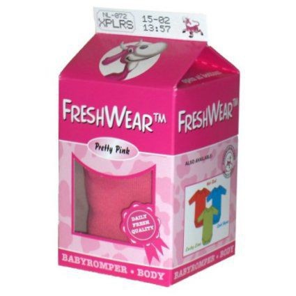 FreshWear Body im Milchkarton - Pink (Small 50/56)