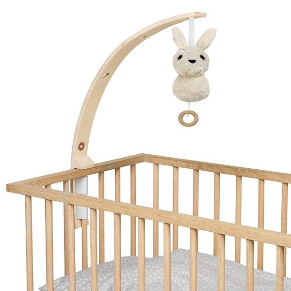 Baby Amuse - Bett Mobilehalter / Holz / Natur