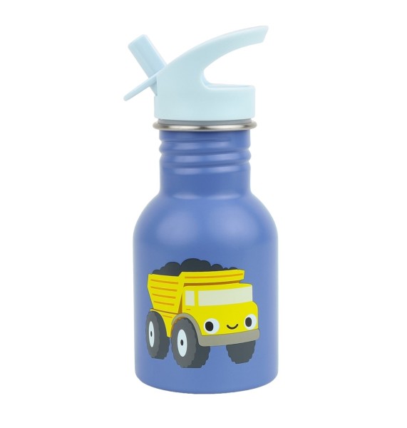 Kleine Trinkflasche - Edelstahl / Kipplaster