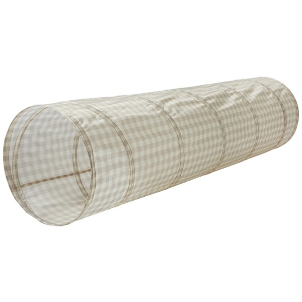 Tunnel / Recycling / Gingham / Beige