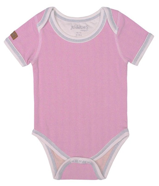 Cottage Collection - Body Baumwolle (Bio) / Sunset Pink (S / 3-6 M)