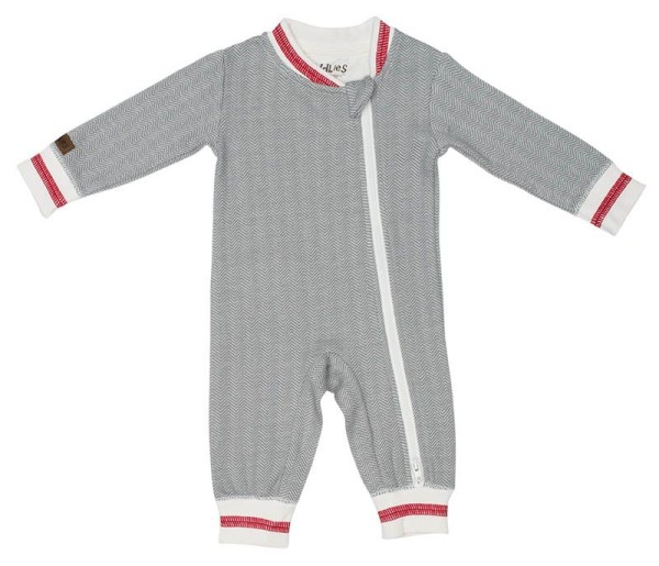 Cottage Collection - Strampler Baumwolle (Bio)  /  Driftwood Grey (XS / 0-3 M)